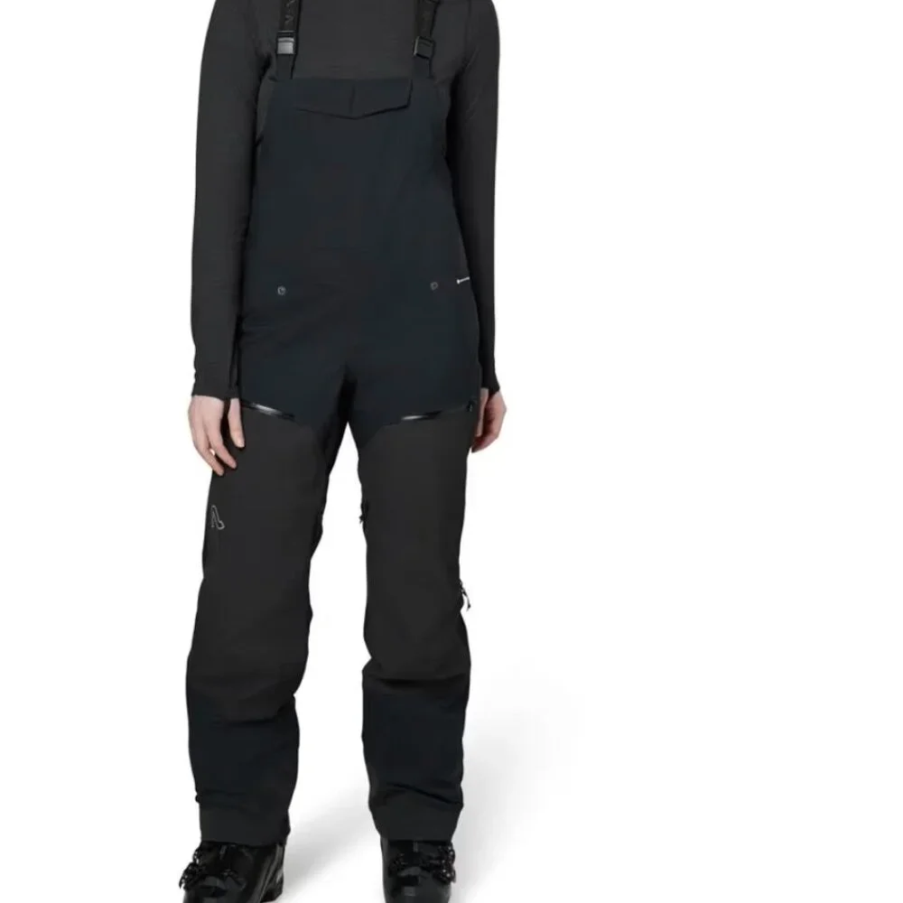 Flylow Moxie Bib Pant Women's M, Black - Picture 2 of 5